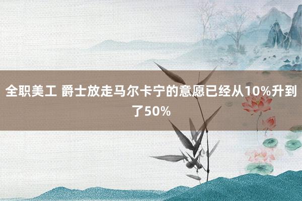 全职美工 爵士放走马尔卡宁的意愿已经从10%升到了50%